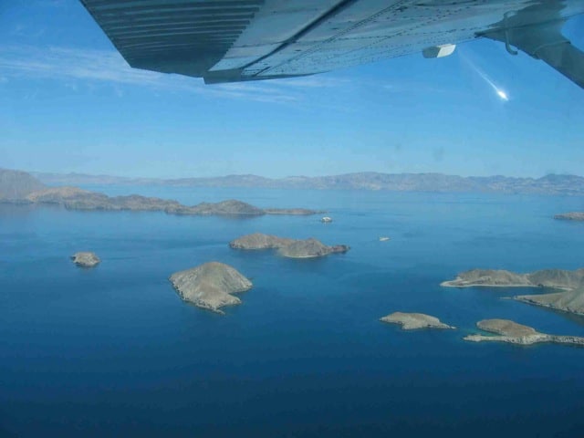 Midriff Islands Sea of Cortez Aerial