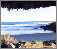 Empty Baja surfing lines with Baja AirVentures